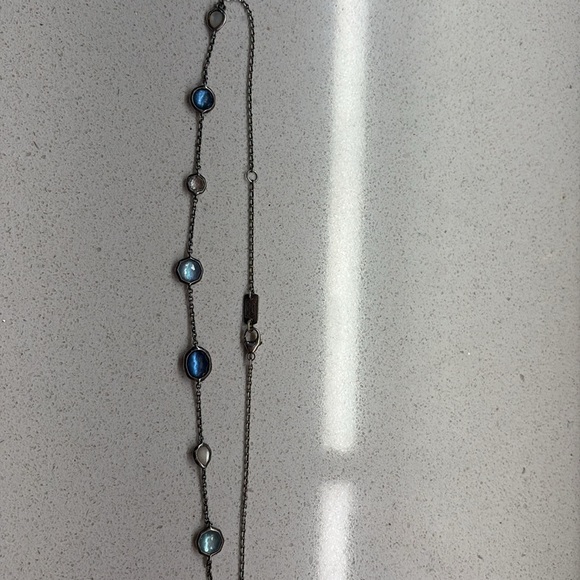 Ippolita 18” Sterling Silver multi stone necklace - Picture 6 of 6